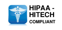 miSecureMessaging HIPAA-HITECH compliant logo