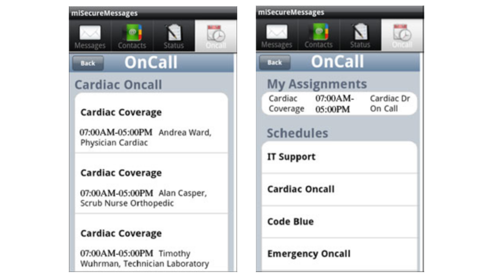 miSecureMessaging Mobile messaging